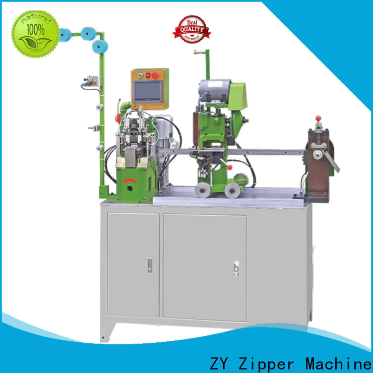 ZYZM metal zipper bottom stop machine manufacturers bulk buy for apparel industry