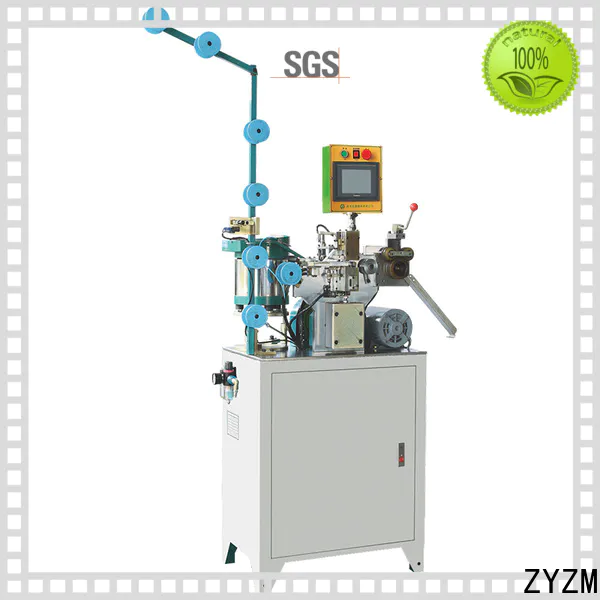 ZYZM High-quality metal zipper bottom stop machine factory for zipper production