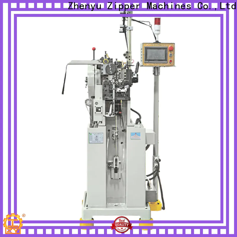 ZYZM Best zipper making machines Supply for apparel industry