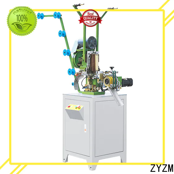 ZYZM zipper U type top stop machine factory for zipper manufacturer