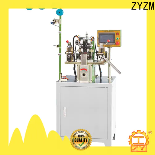 ZYZM coil teeth remove machine company for zipper production
