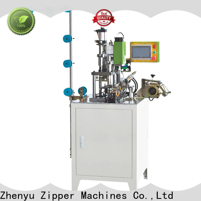 ZYZM High-quality metal slider mounting top stop zipper machine for business for apparel industry
